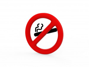 No smoking icon v002 Modèle 3D