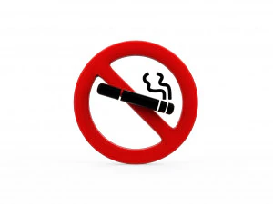 No smoking icon v002 3D Model