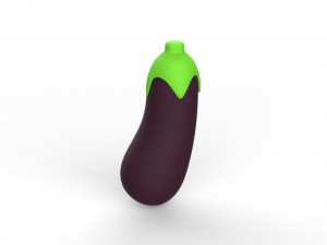 Eggplant Fruit v001 3Dモデル