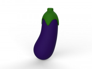 Eggplant Fruit v002 3D Model