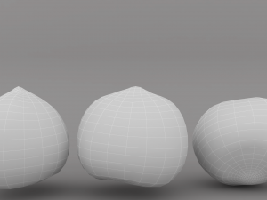 Hazelnuts low poly 3D 模型