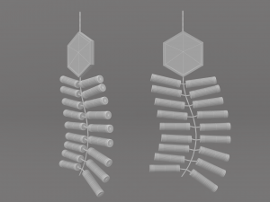 New Year Firecracker v001 Modèle 3D