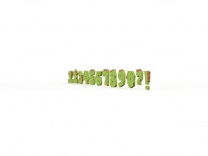 Numbers Animal Dinosaur v001 Modello 3D