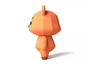 Character B100 Bear Cute 3D Model