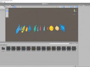 Fish Sea Collection 6 low poly 3D Model