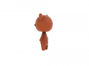 Cartoon Bear v002 3D Modelo 3D