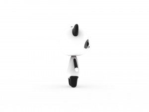 Cartoon Panda v002 3D 3D Модель