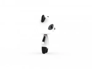 Cartoon Panda v002 3D 3D Model