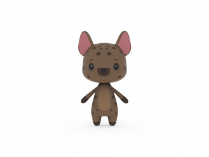 Cartoon Ratel v002 3D 3Dモデル