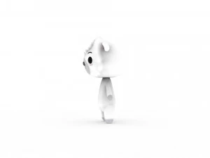 Cartoon Sheep v002 3D 3D Model
