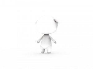 Cartoon Sheep v002 3D Modelo 3D