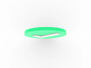 Check Mark icon v002 3D Model