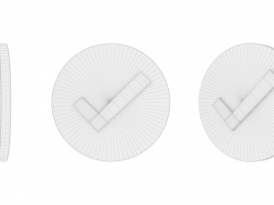 Check Mark icon v002 Modelo 3D