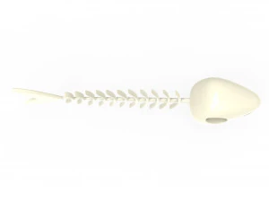 Fish bone v001 3D Model