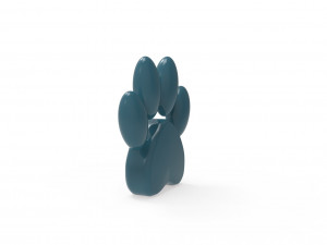 Foot animal symbol v001 3D Модель