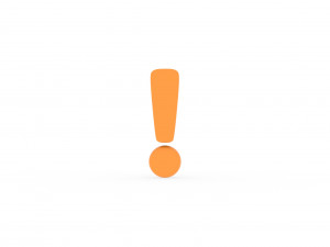 Exclamation Mark v001 3Dモデル