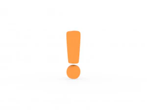 विस्मयादिबोधक चिह्न v001 3D मॉडल