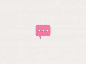 Chat Icon v01 Modelo 3D