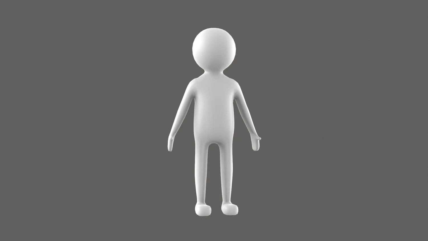 Simple Stick v0004 3D Model .c4d .max .obj .3ds .fbx .stl .blend 
