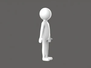 Simple Stick v0004 3D Model