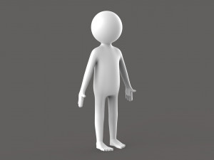 Simple Stick v0003 Model 3D