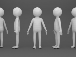 Simple Stick v0003 Model 3D