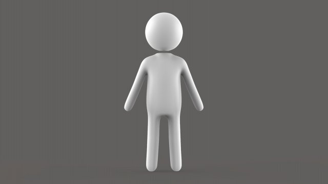 Simple Stick v0002 Modelo 3D .c4d .max .obj .3ds .fbx .stl .blend 