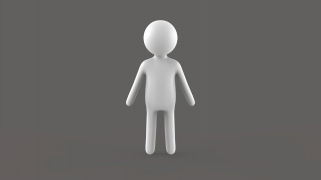 Simple Stick v0001 3D 모델 .c4d .max .obj .3ds .fbx .stl .blend 