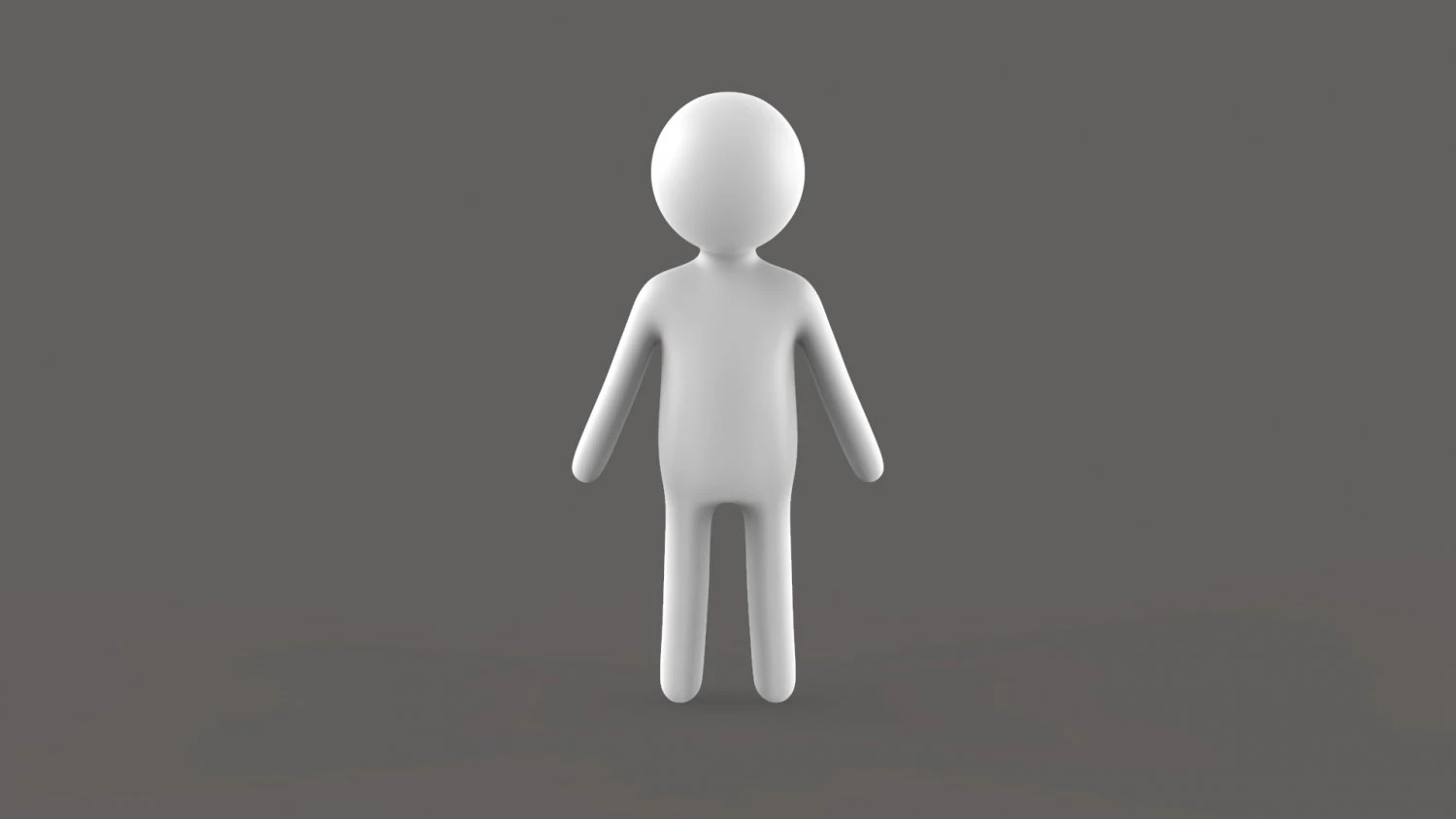 Simple Stick v0001 3D Model .c4d .max .obj .3ds .fbx .stl .blend 