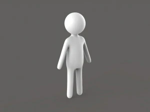 Simple Stick v0001 3D Model