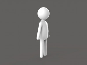 Simple Stick v0001 3D 모델