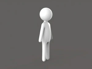 Simple Stick v0001 3D Model