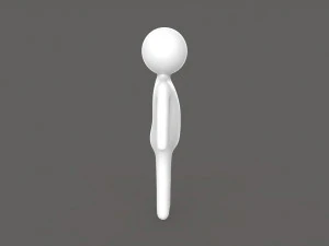 Simple Stick v0001 3D Model