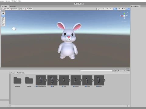 Little animal baby - Rabbit cute - Animated 3D Model