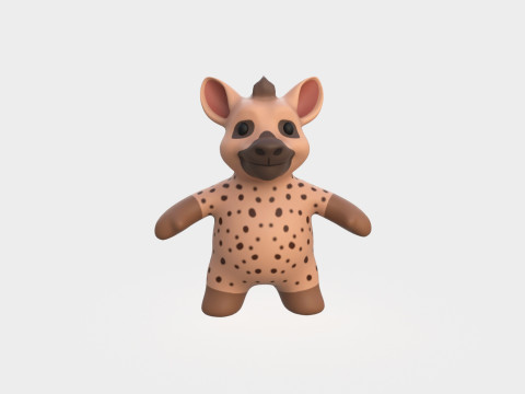 Little animal baby - Hyena cute - Animated 3D 모델