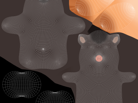 Little animal baby - Wild Boar cute - Animated 3D Model