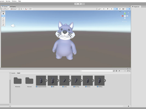 Little animal baby - Wolf cute - Animated 3D Model