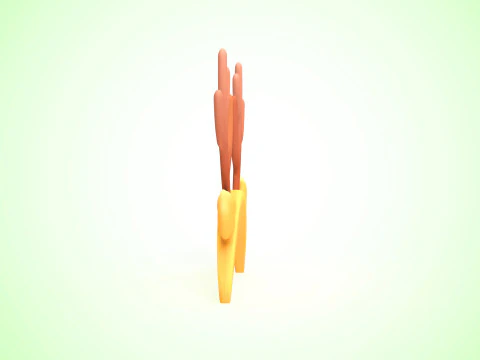 Prop121 Deer Headband 3D Model
