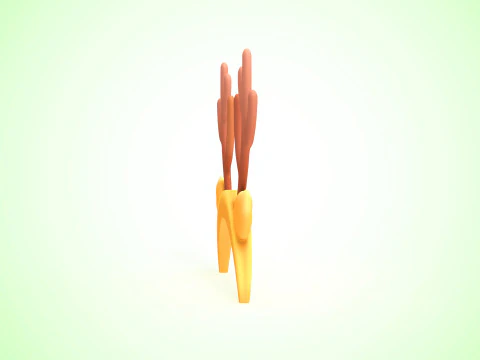 Prop121 Deer Headband 3D Model