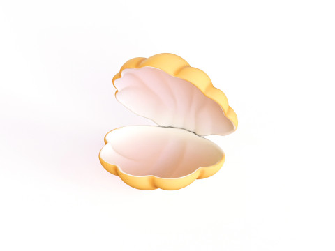 Sea Shell 02 3Dモデル