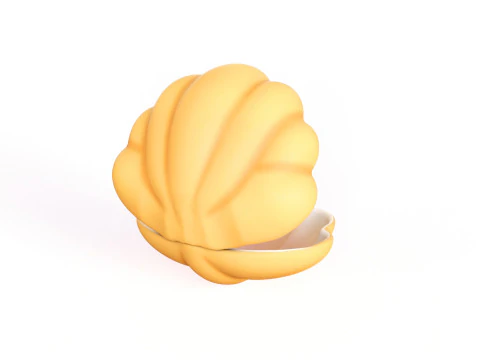 Sea Shell 02 3D Model