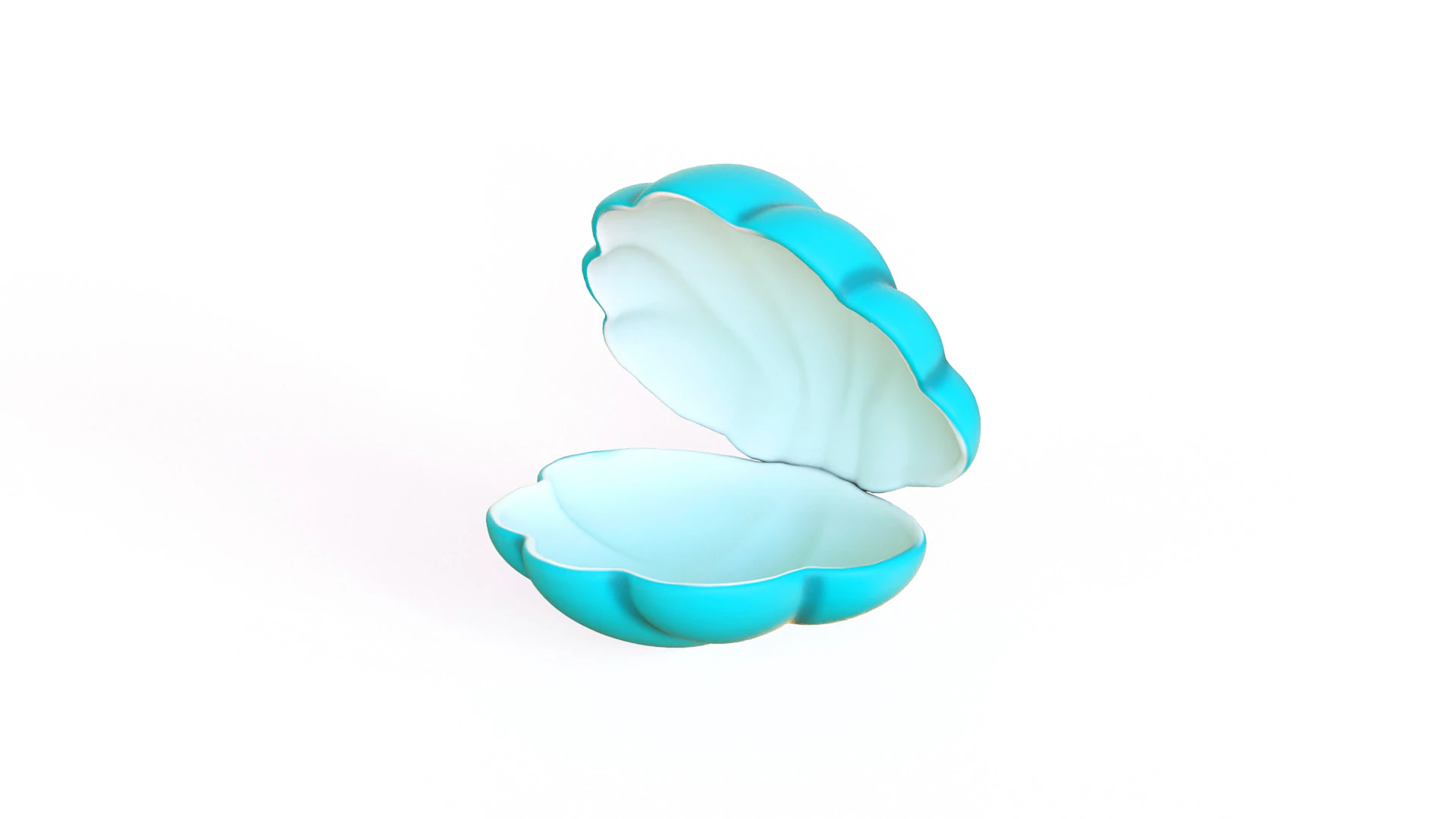 Sea Shell 03 3D Model .c4d .max .obj .3ds .fbx .stl .blend 