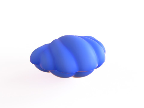 Open Clam Sea Shell 04 3D Model