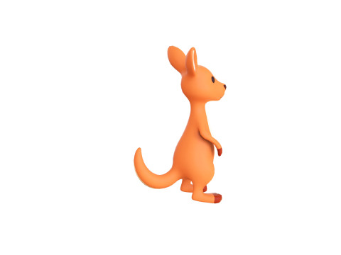 Cartoon Kangaroo v001 3D 模型
