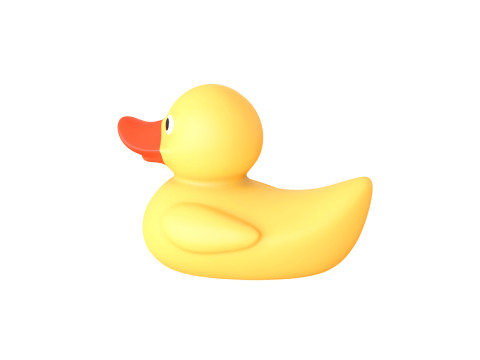 Rubber Duck 01 3Dモデル