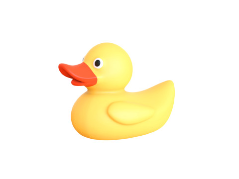 Rubber Duck 01 3Dモデル