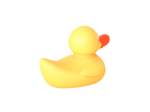Rubber Duck 01 3Dモデル