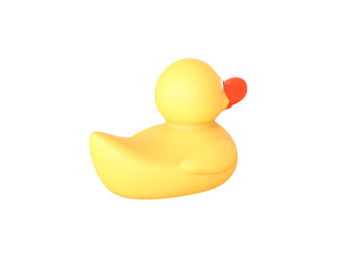 Rubber Duck 01 3D Model