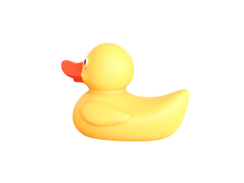 Rubber Duck 01 3Dモデル