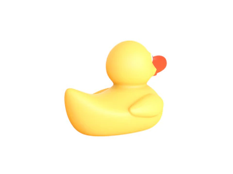 Rubber Duck 01 3D Model